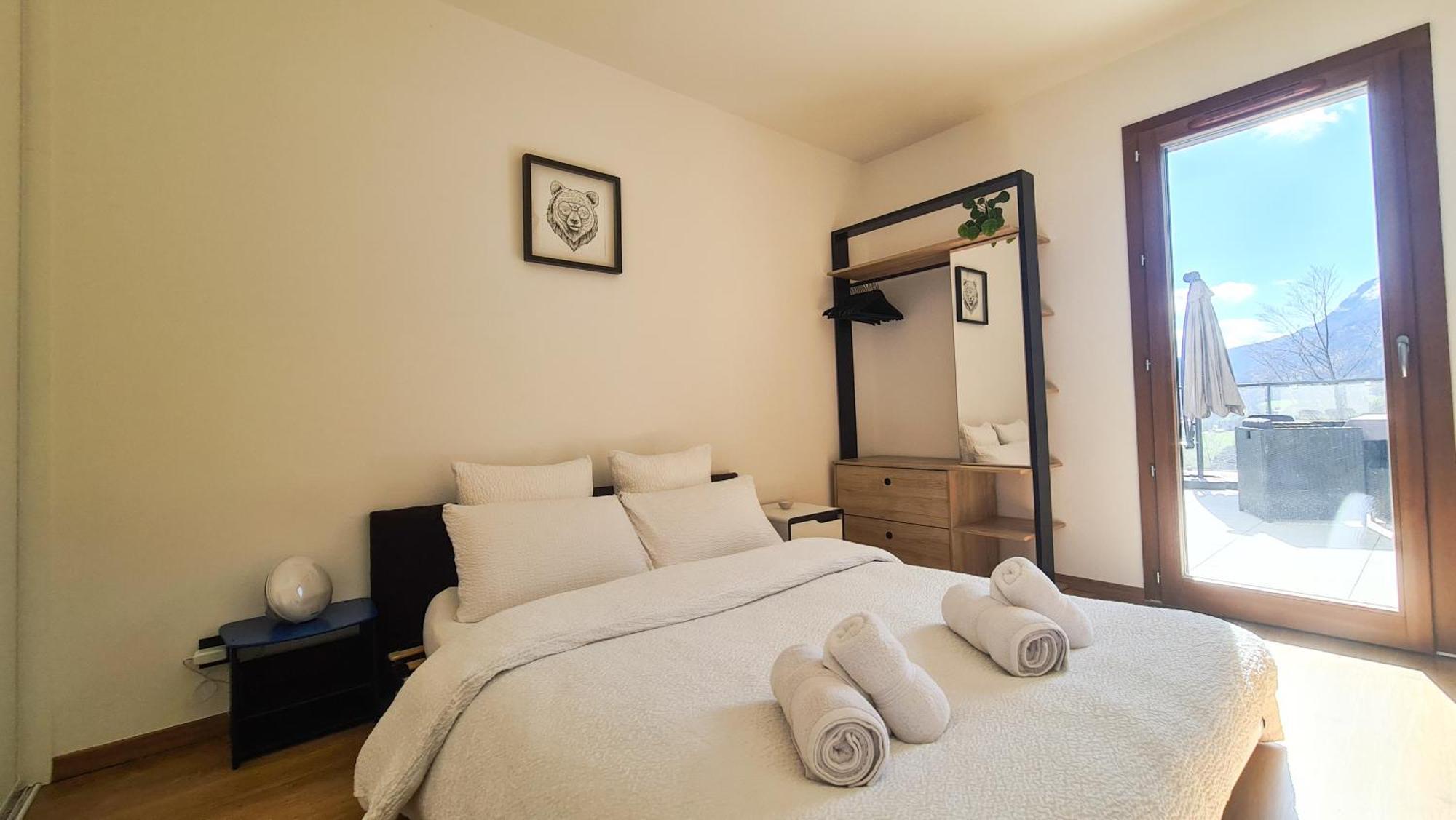 Le Berceau Des Aiguilles - Vue Montagne, Terrasse - Aravistour Apartment Сен-Жан-де-Сикст Екстериор снимка