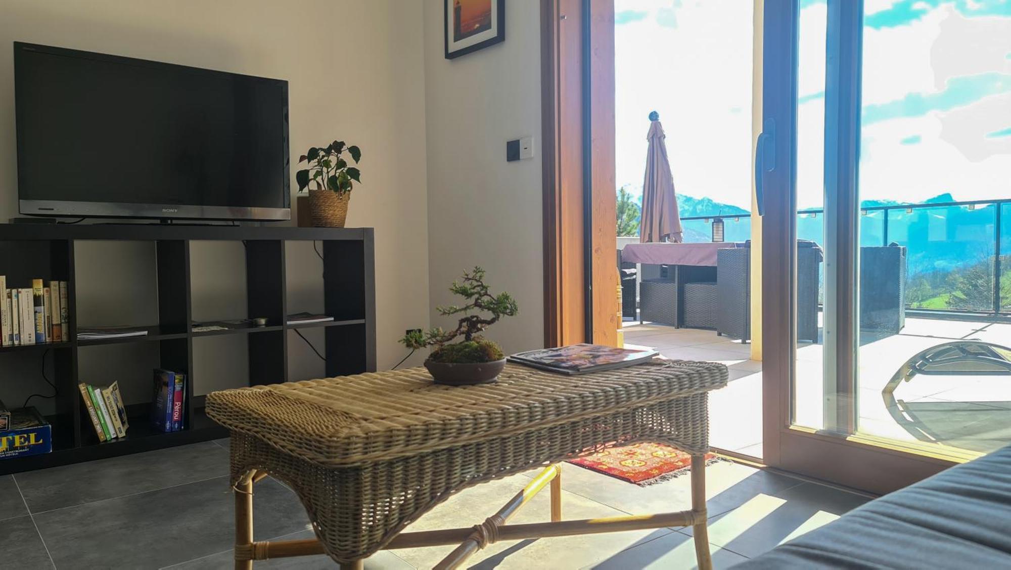 Le Berceau Des Aiguilles - Vue Montagne, Terrasse - Aravistour Apartment Сен-Жан-де-Сикст Екстериор снимка